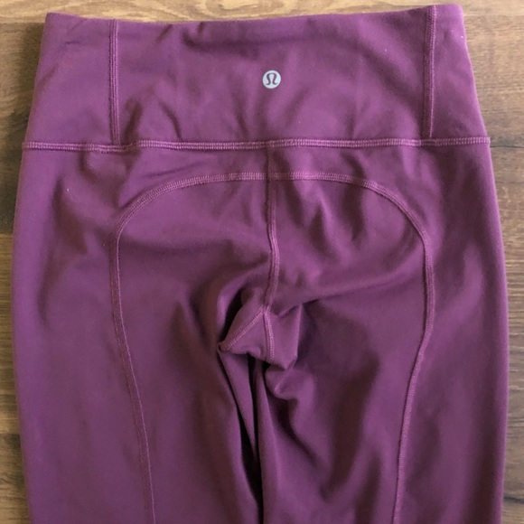 lululemon athletica Pants - Lululemon Purple Capris